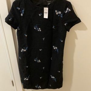 Ann Taylor Navy Sheath Dress